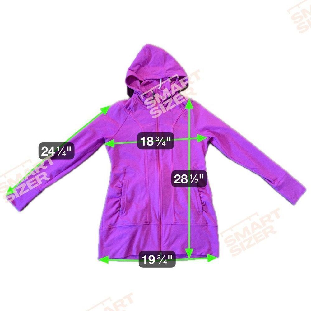 Athleta Rishi pink athletic zip up hooded sweater size M - Picture 5 of 10